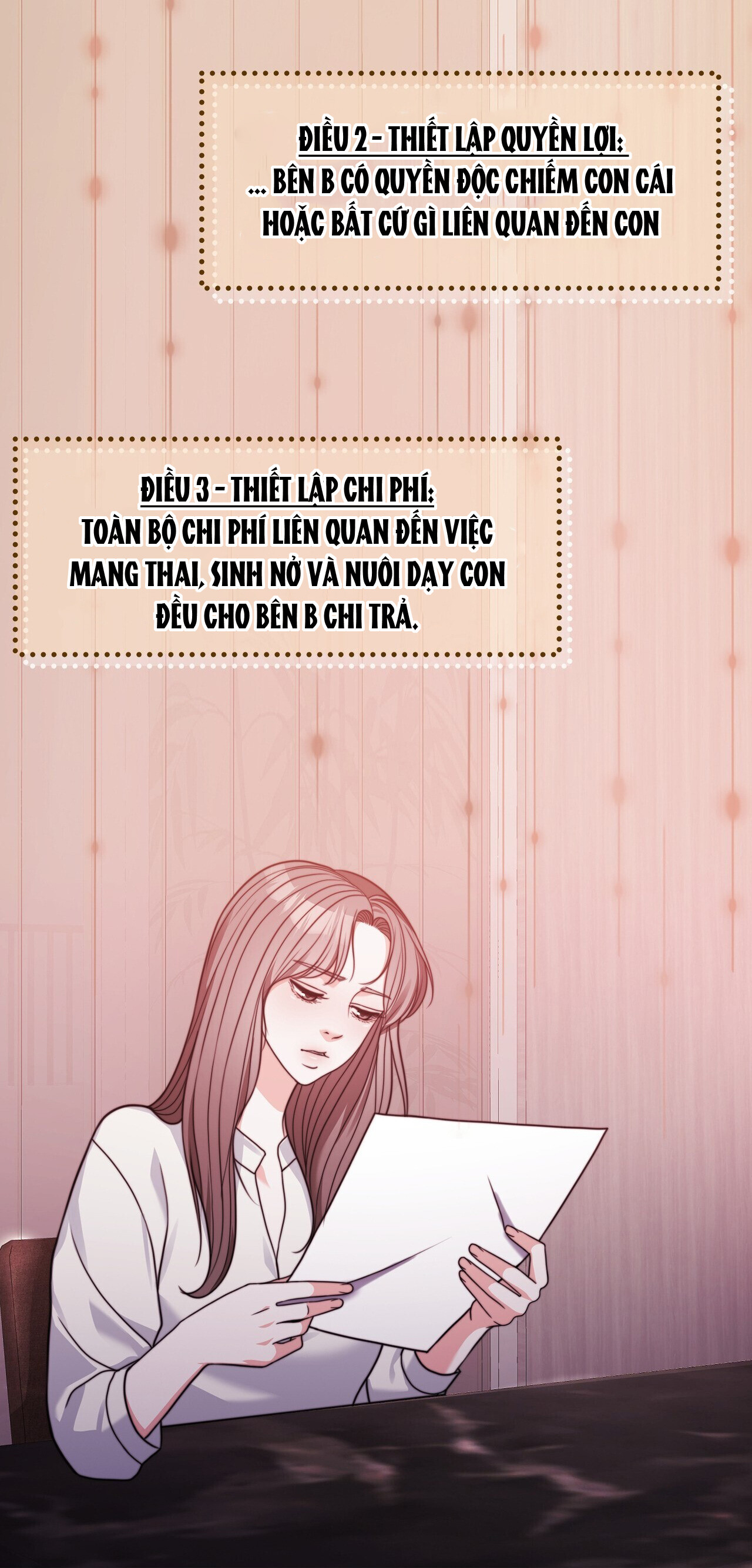 [18+] hợp đồng mang thai Chap 4 - Next 4.1