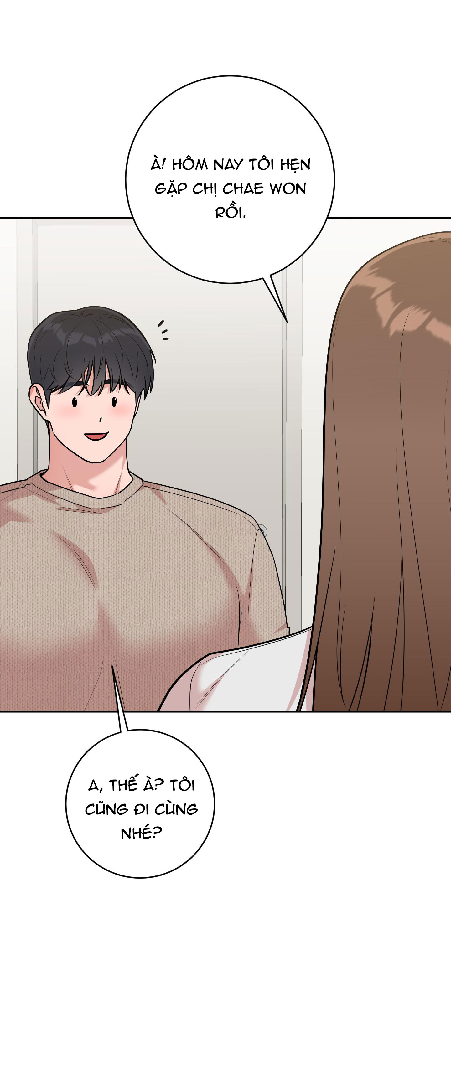 [18+] thành người yêu kém tuổi từ hôm nay Chap 9 - Trang 2