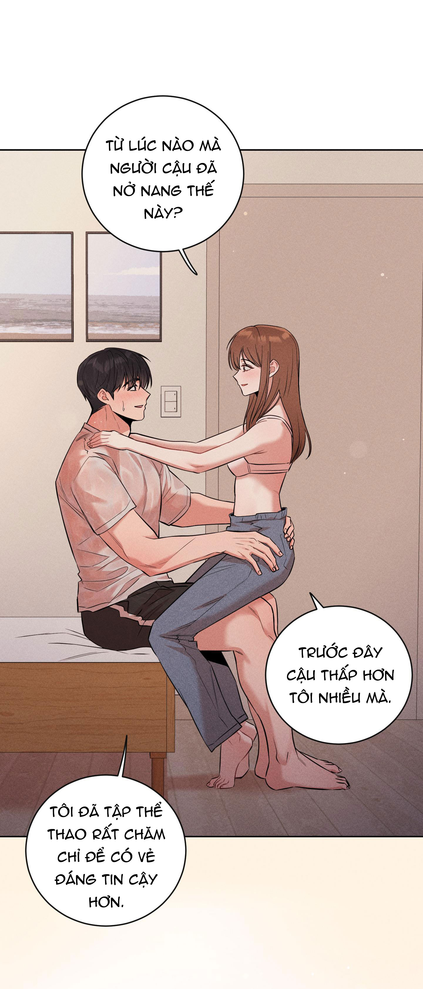 [18+] thành người yêu kém tuổi từ hôm nay Chap 7 - Trang 2