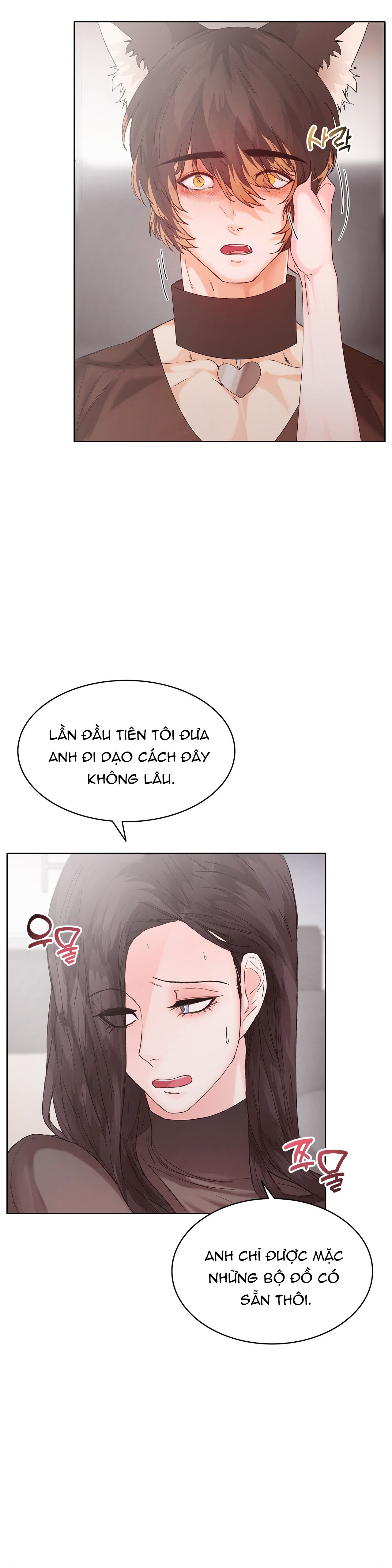 [18+] cún con của chủ nhân Chap 7 - Trang 2