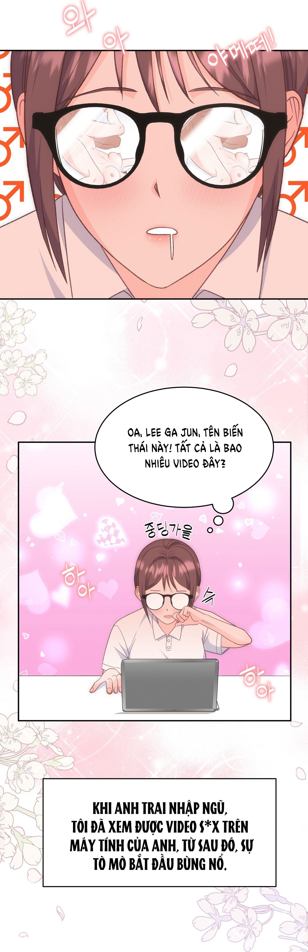 [18+] sếp của anh trai vượt quá giới hạn Chap 15 - Trang 2