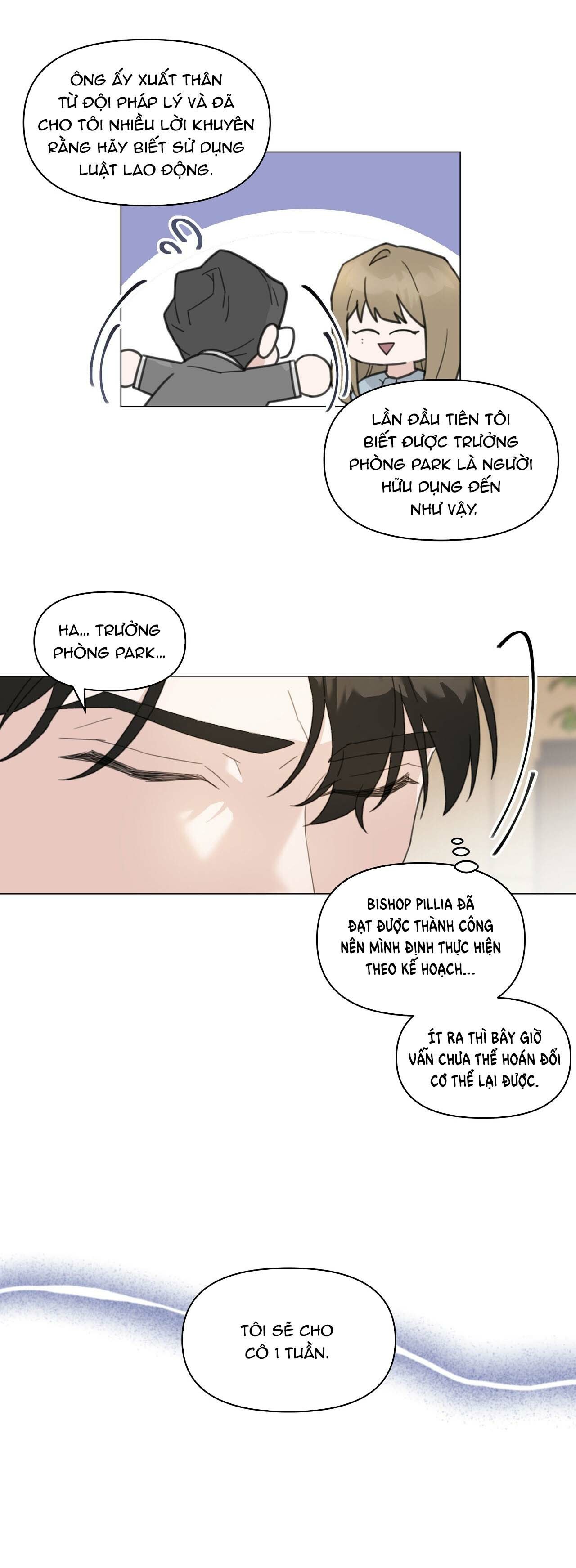 [18+] cách thu hút cơ thể của cấp trên Chap 9 - Next 9.1