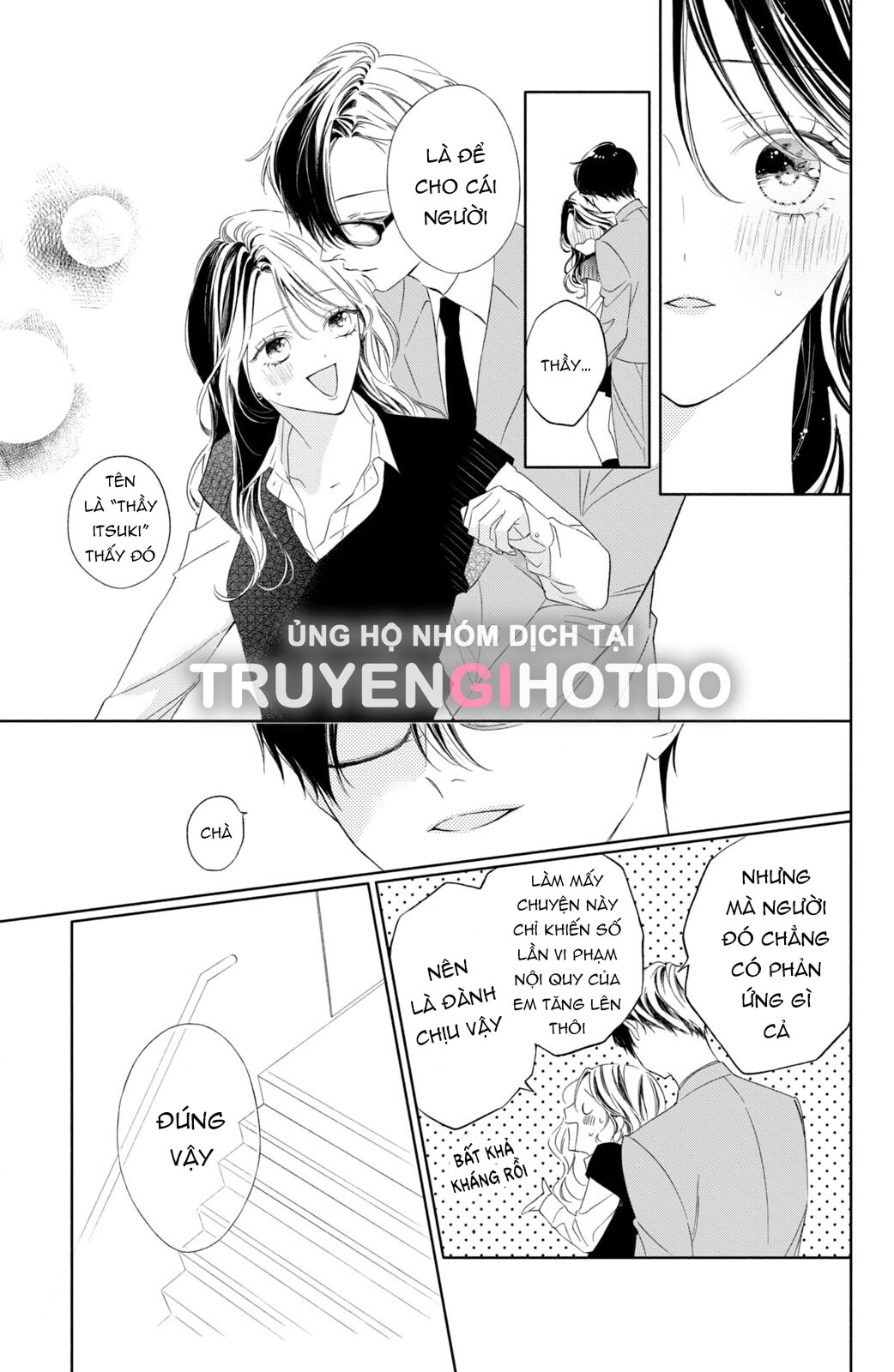 [18+] thầy ơi hãy ngã vào lòng em đi! Chap 3 - Trang 2