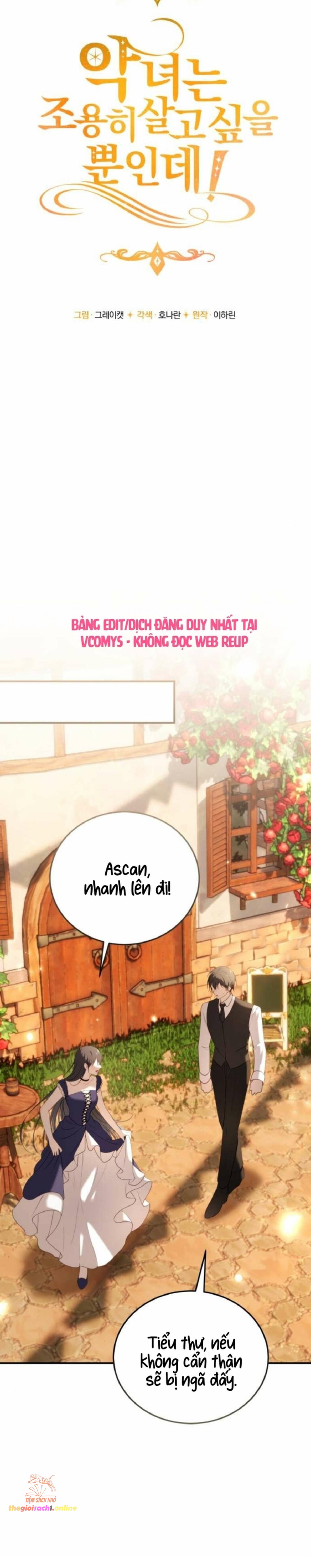 ác nữ chỉ muốn sống yên bình Chap 43 - Next 