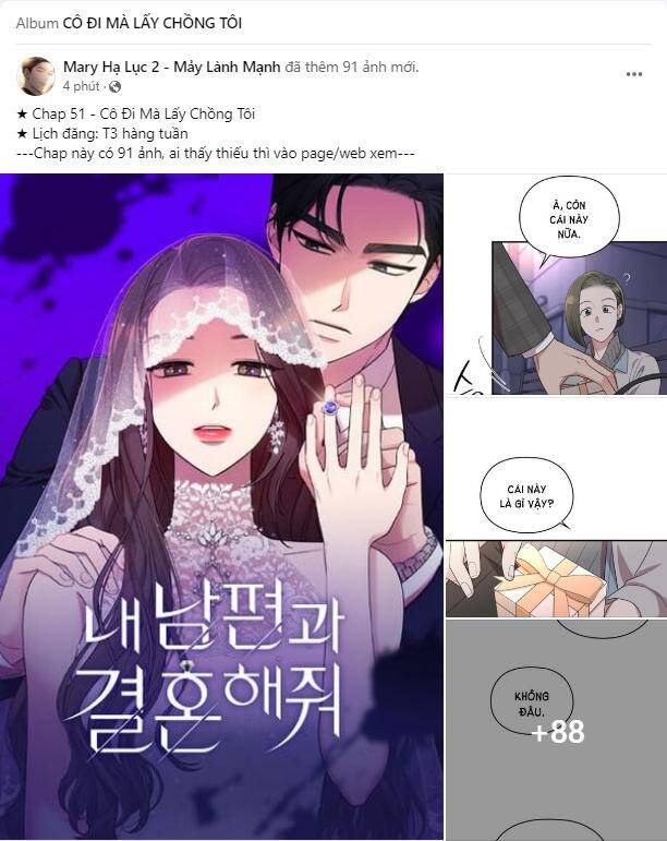 cô đi mà kết hôn với chồng tôi đi Chap 51.1 - Next chapter 51.2