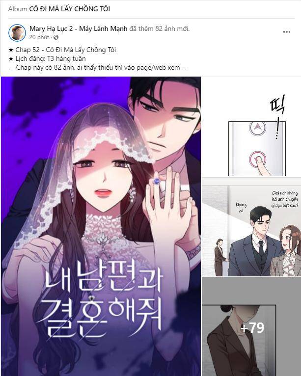 cô đi mà kết hôn với chồng tôi đi Chap 52.1 - Next chapter 52.1