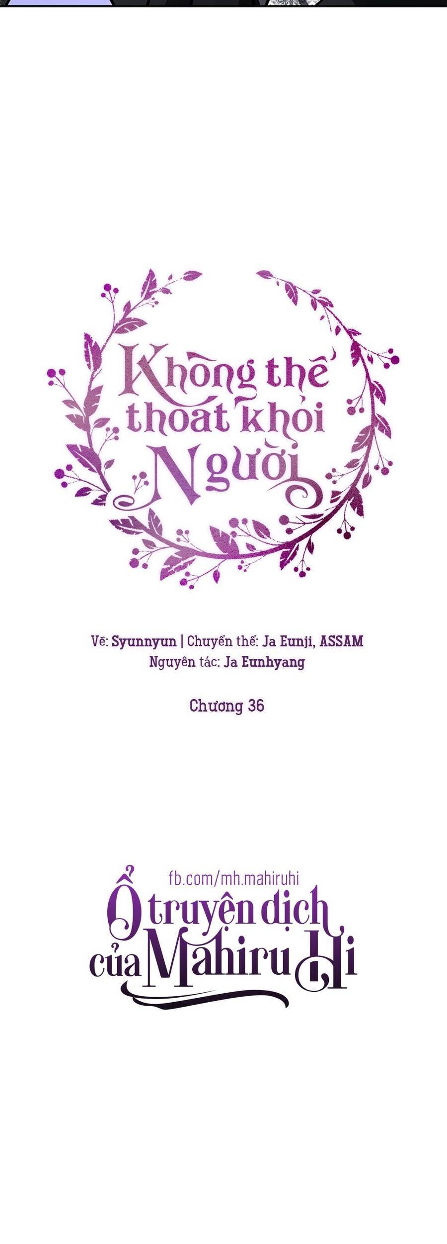 không thể thoát khỏi người chapter 36 - Next chapter 37