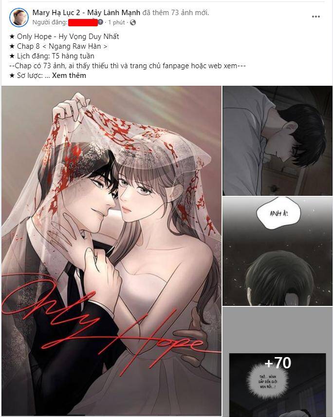 hy vọng duy nhất Chap 8.1 - Trang 2