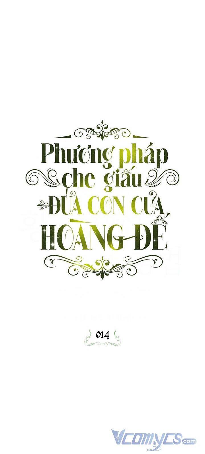 phương pháp che giấu đứa con của hoàng đế Chapter 14 - Next Chapter 15