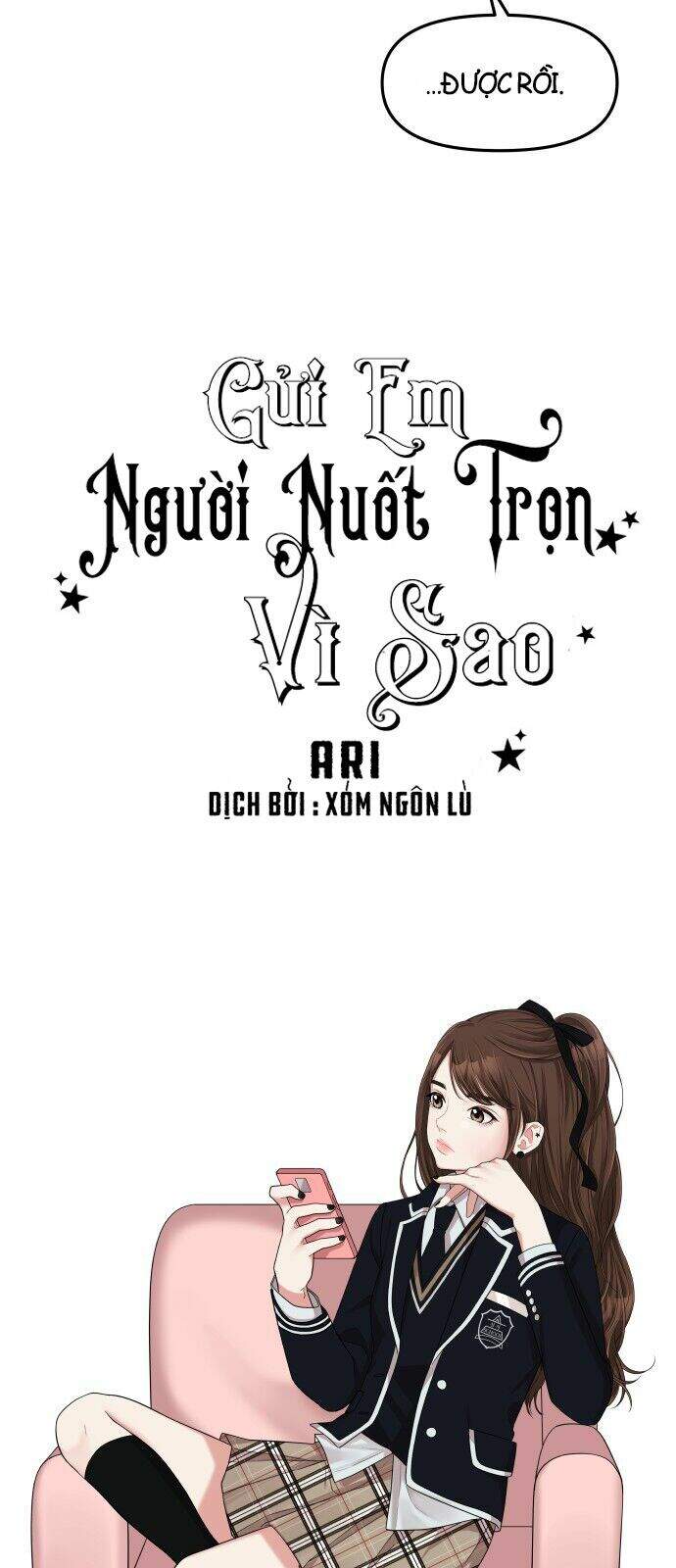 gửi em, người nuốt trọn vì sao Chapter 5 - Next Chapter 6