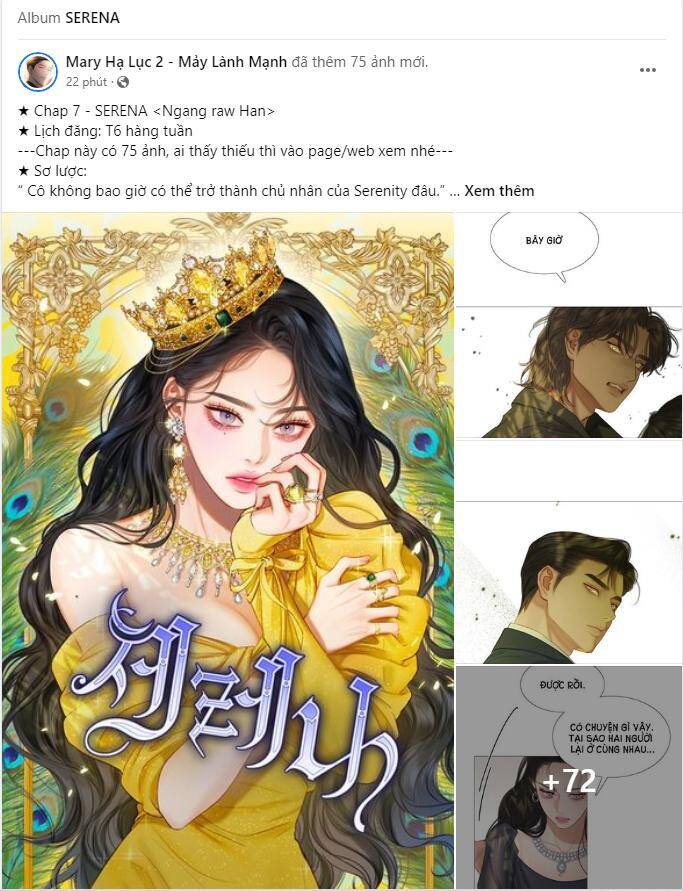 serena Chương 7.1 - Next chapter 7.1