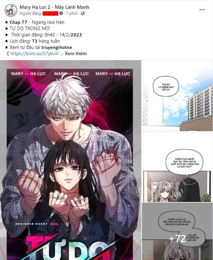 điều khiến tôi quyết tâm chết đi Chap 69.1 - Next Chap 69