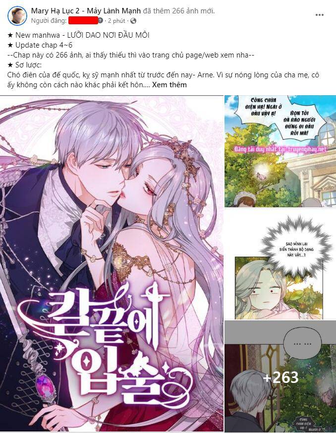 đôi môi trên lưỡi dao Chap 6.1 - Trang 2