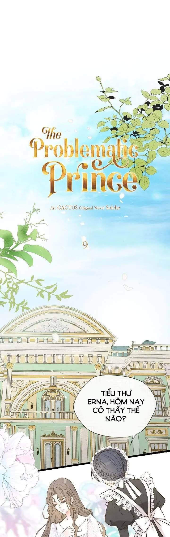 hoàng tử có vấn đề Chap 9.1 - Trang 2