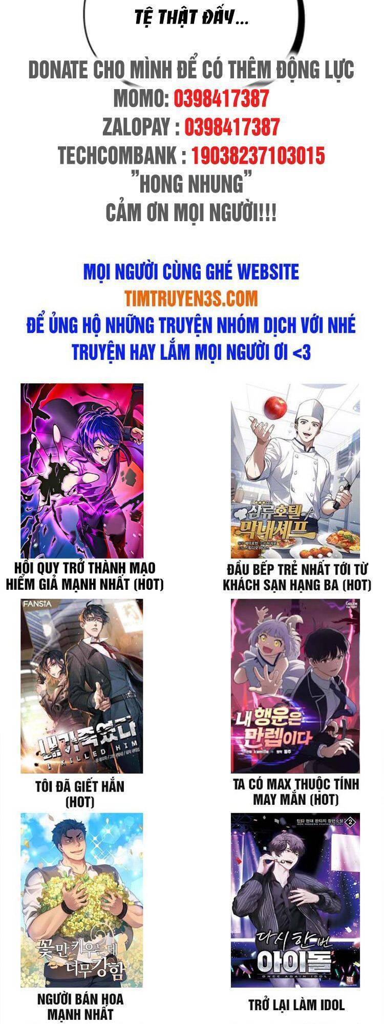 tôi trở thành một người cha chapter 8 - Next chapter 9