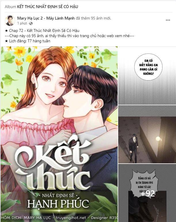 Kết Thúc Nhất Định Sẽ Có Hậu Chap 71.1 - Next Chapter 71.1