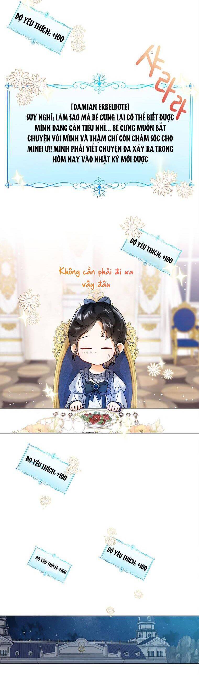 công chúa bé con nhìn vào cửa sổ trạng thái chapter 3 - Next chapter 4