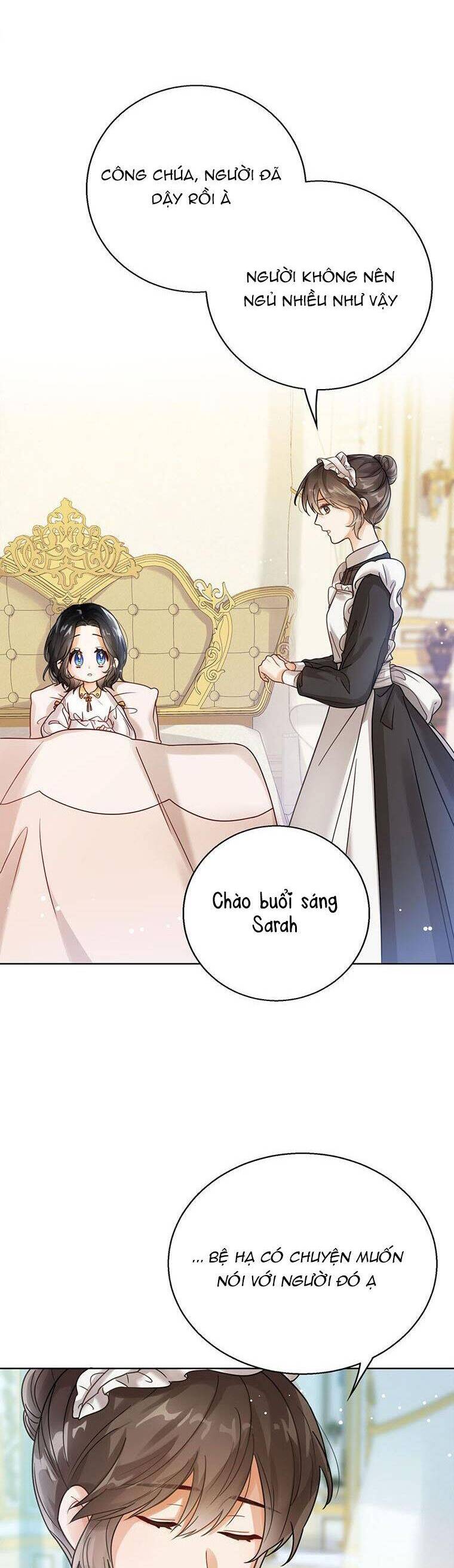 công chúa bé con nhìn vào cửa sổ trạng thái chapter 4 - Next chapter 5