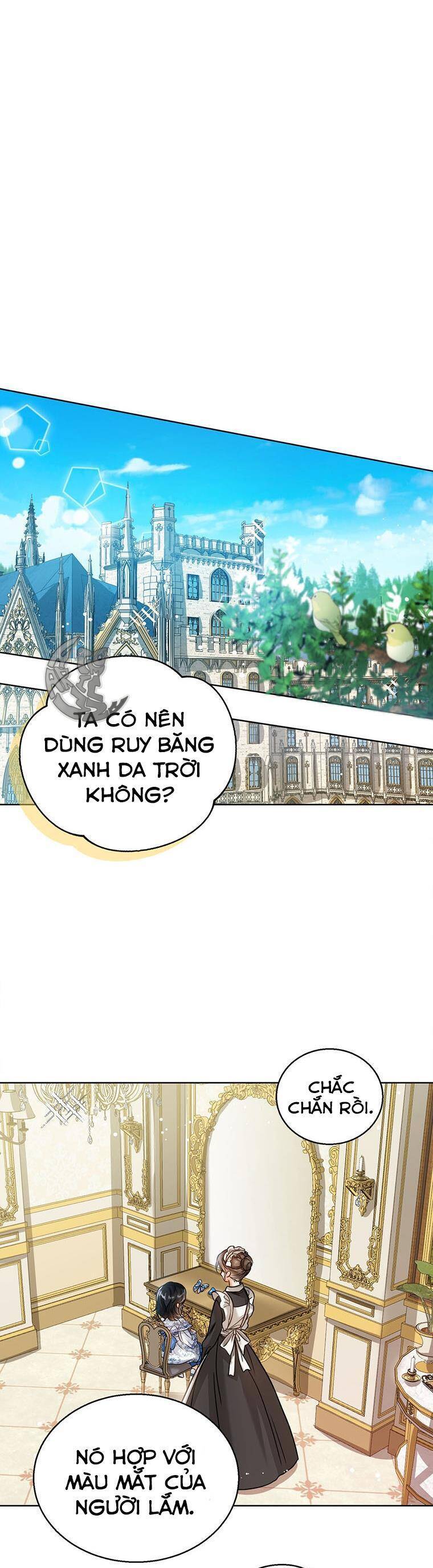 công chúa bé con nhìn vào cửa sổ trạng thái chapter 5 - Next chapter 6