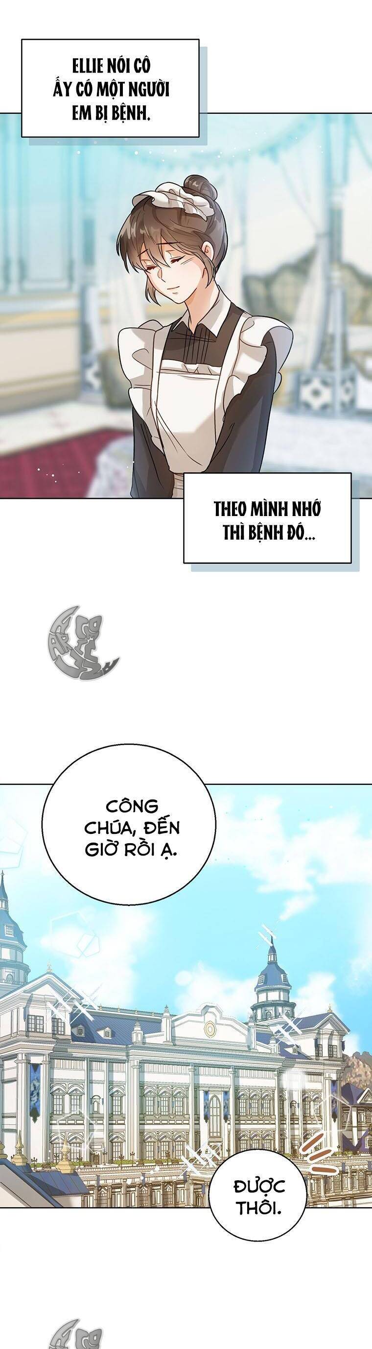 công chúa bé con nhìn vào cửa sổ trạng thái chapter 5 - Next chapter 6