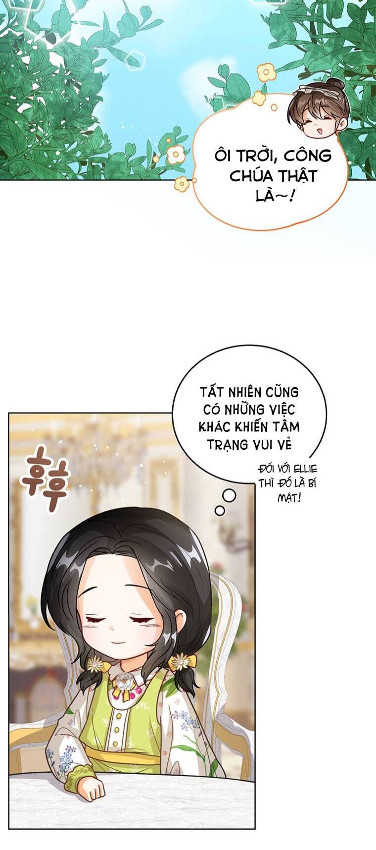 công chúa bé con nhìn vào cửa sổ trạng thái chapter 12 - Next chapter 13