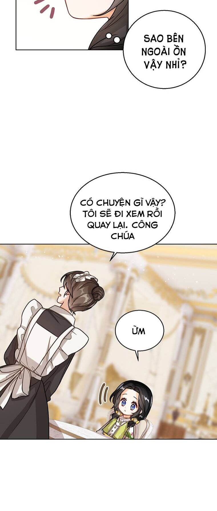 công chúa bé con nhìn vào cửa sổ trạng thái chapter 12 - Next chapter 13