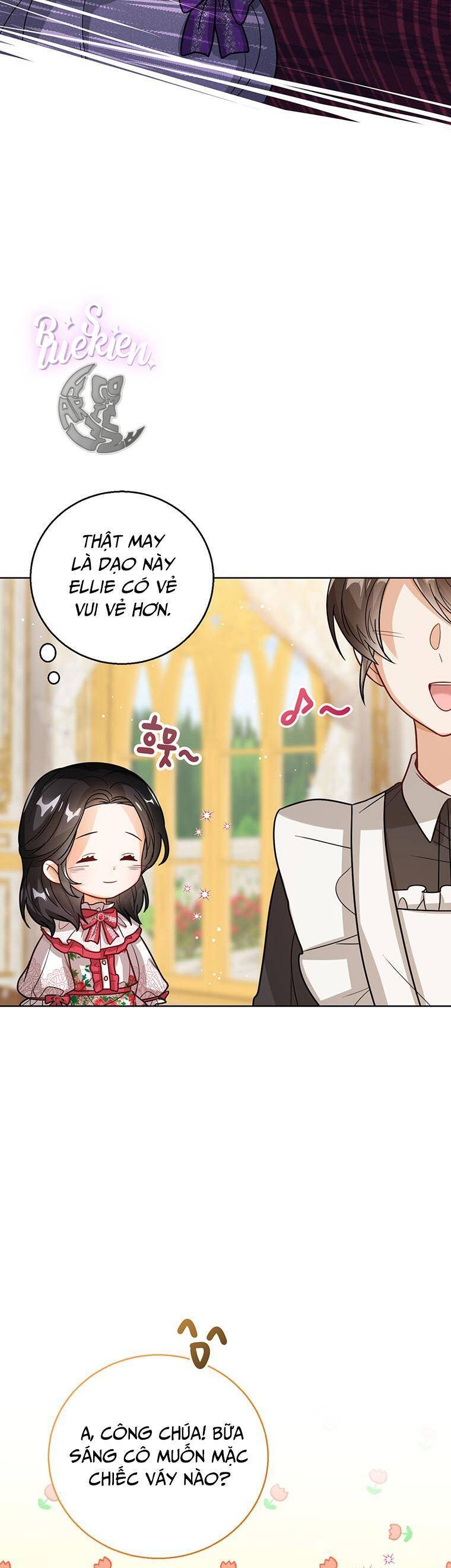 công chúa bé con nhìn vào cửa sổ trạng thái chapter 15 - Next chapter 16