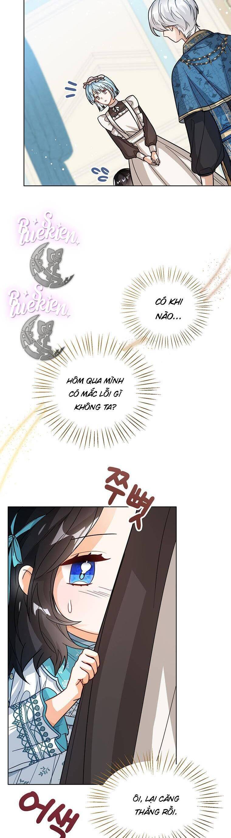 công chúa bé con nhìn vào cửa sổ trạng thái chapter 16 - Next chapter 17