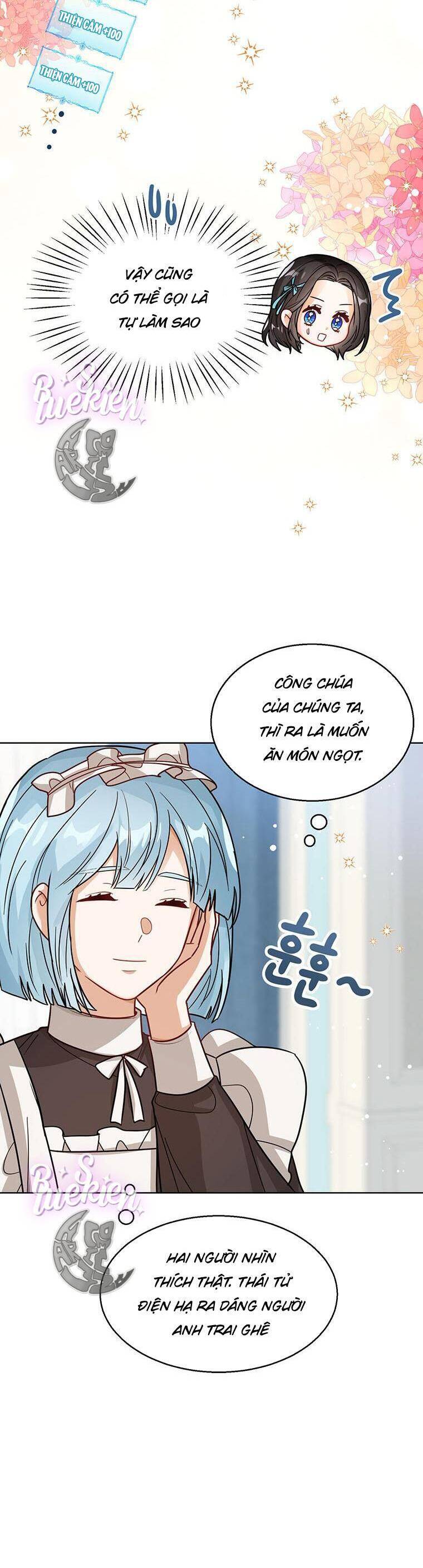 công chúa bé con nhìn vào cửa sổ trạng thái chapter 16 - Next chapter 17