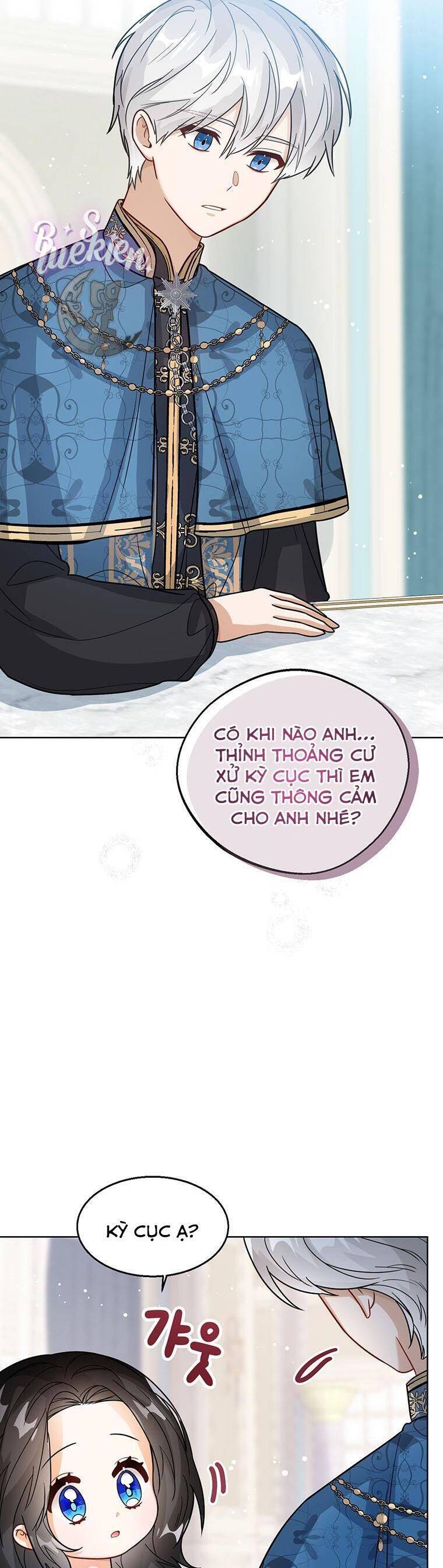 công chúa bé con nhìn vào cửa sổ trạng thái chapter 17 - Next chapter 18