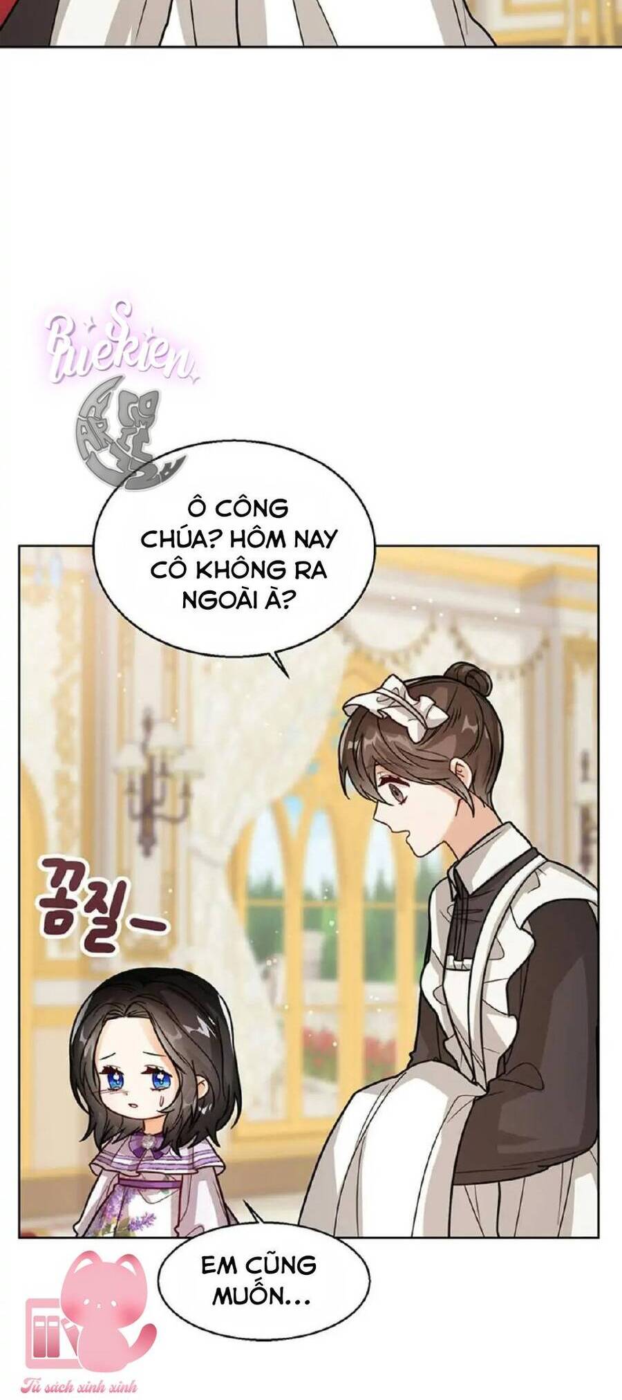 công chúa bé con nhìn vào cửa sổ trạng thái chapter 19 - Next chapter 20