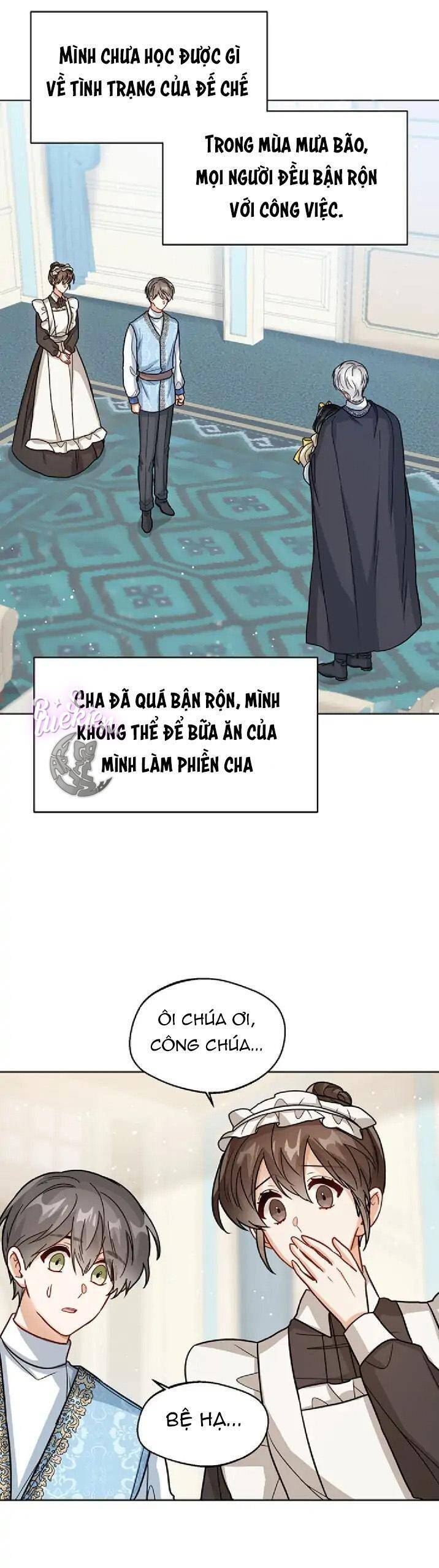 công chúa bé con nhìn vào cửa sổ trạng thái chapter 20 - Next chapter 21