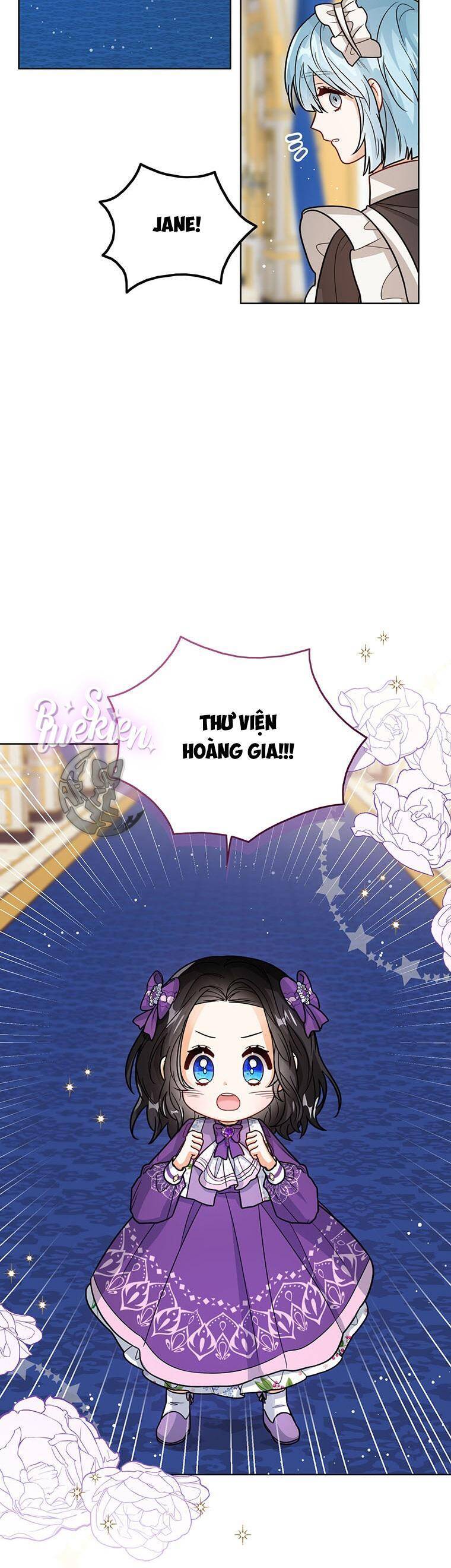 công chúa bé con nhìn vào cửa sổ trạng thái chapter 22 - Next chapter 23