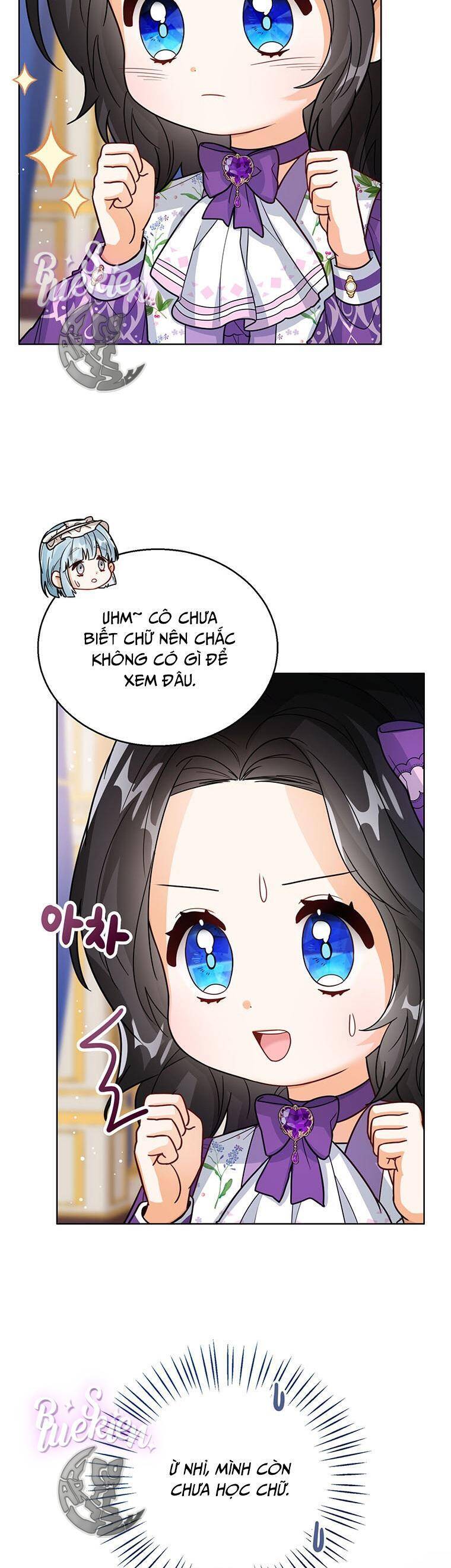 công chúa bé con nhìn vào cửa sổ trạng thái chapter 22 - Next chapter 23