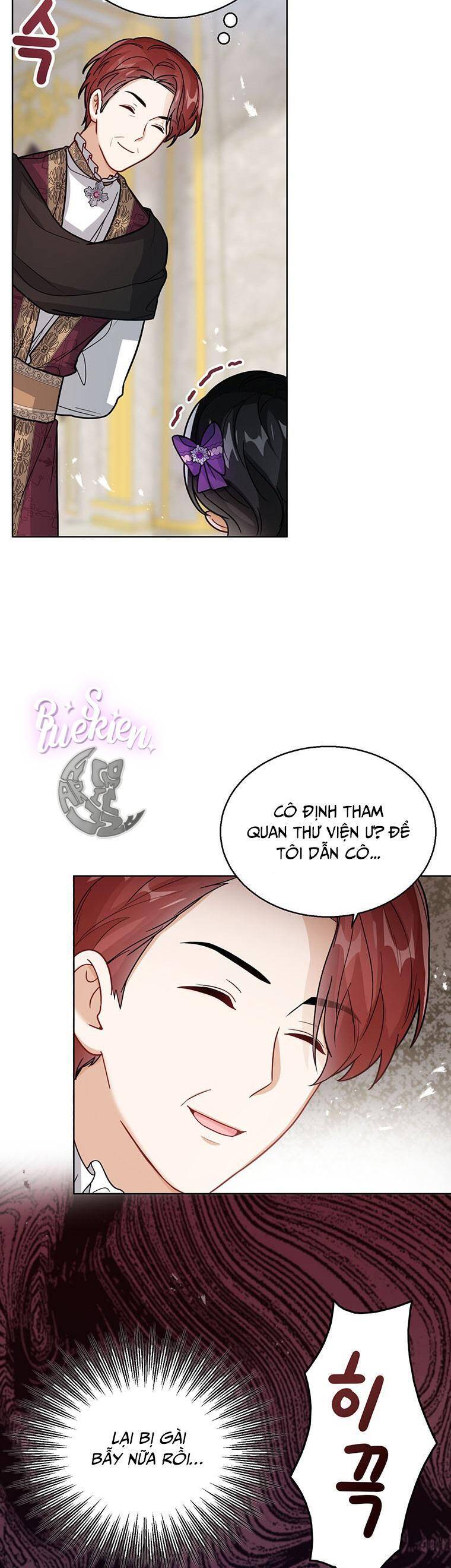 công chúa bé con nhìn vào cửa sổ trạng thái chapter 22 - Next chapter 23