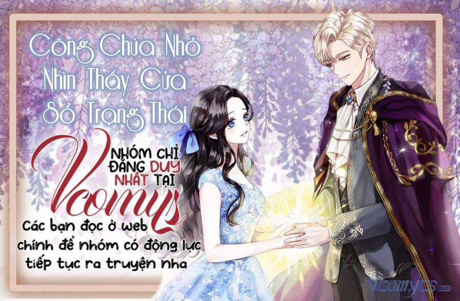 công chúa bé con nhìn vào cửa sổ trạng thái chapter 23 - Next chapter 24