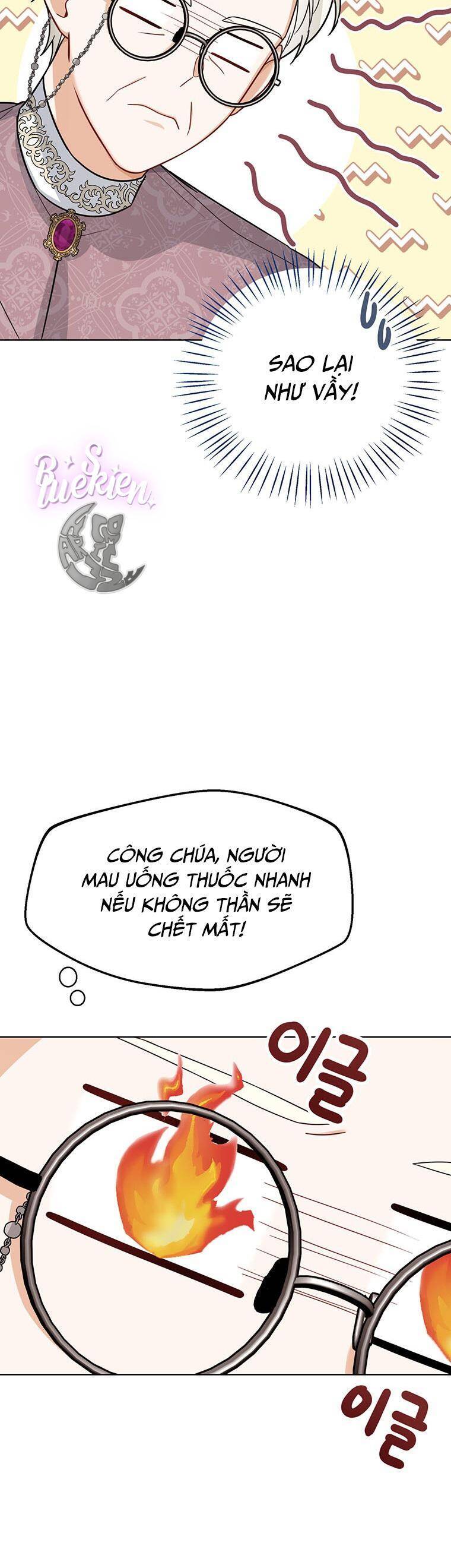 công chúa bé con nhìn vào cửa sổ trạng thái chapter 24 - Next chapter 25