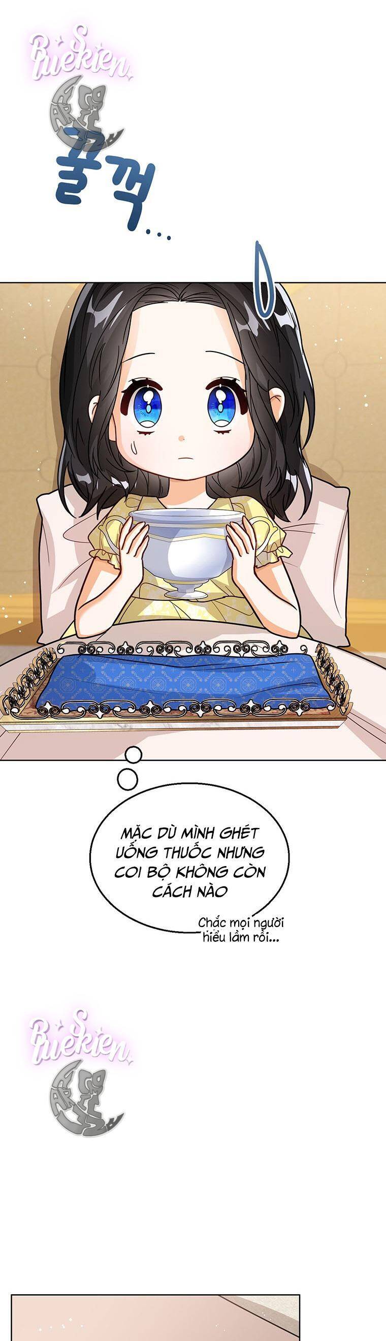 công chúa bé con nhìn vào cửa sổ trạng thái chapter 24 - Next chapter 25