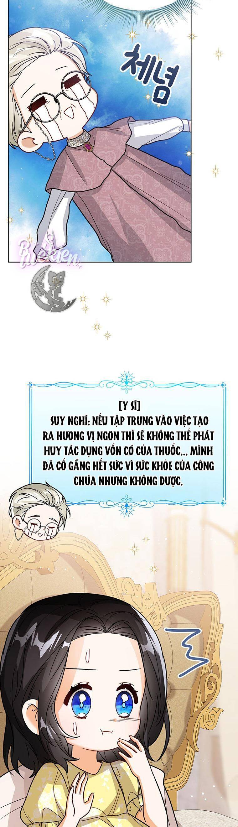 công chúa bé con nhìn vào cửa sổ trạng thái chapter 24 - Next chapter 25