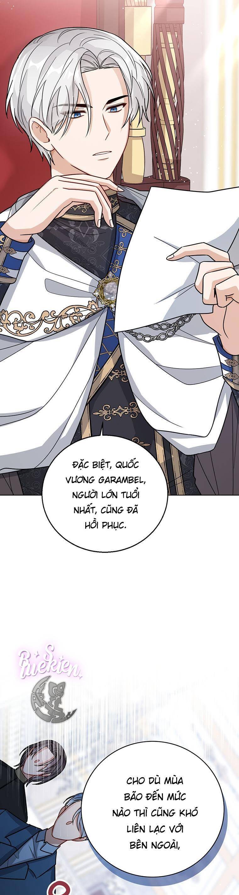 công chúa bé con nhìn vào cửa sổ trạng thái chapter 26 - Next chapter 27