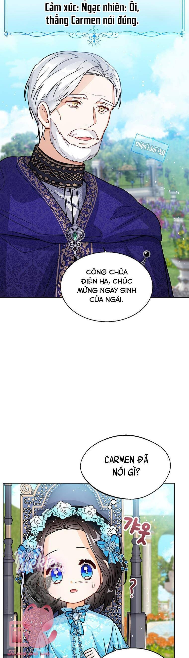 công chúa bé con nhìn vào cửa sổ trạng thái chapter 27 - Next chapter 28