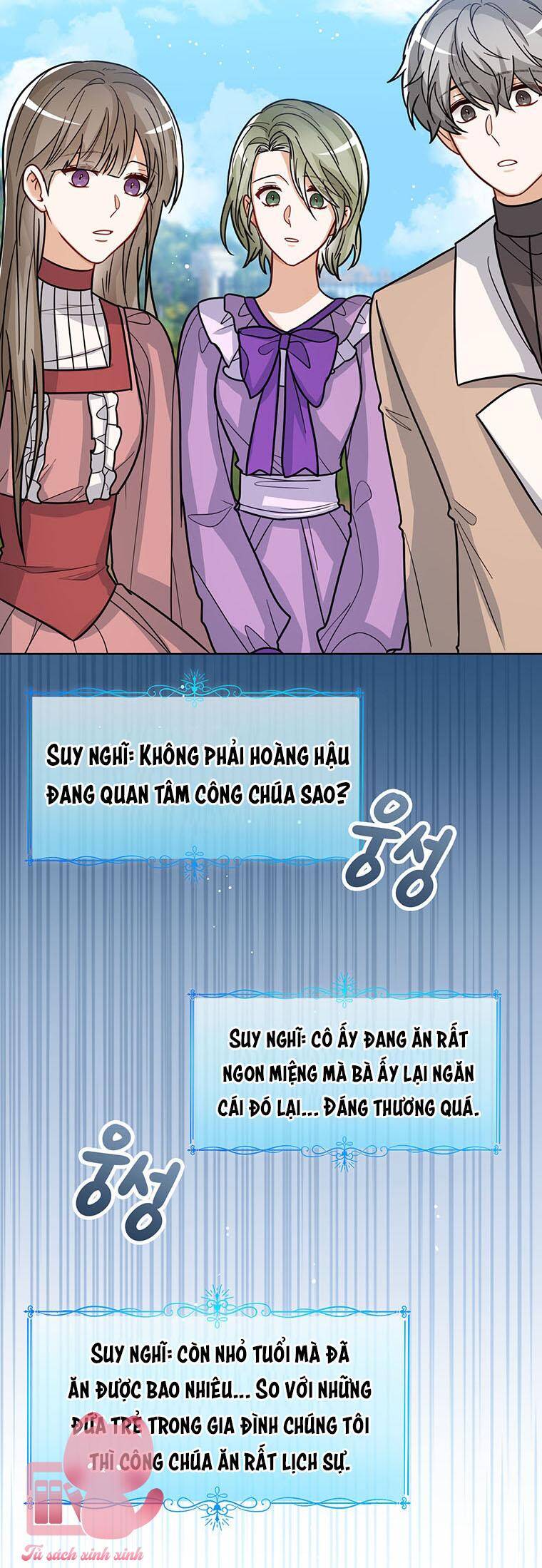 công chúa bé con nhìn vào cửa sổ trạng thái chapter 28 - Next chapter 29