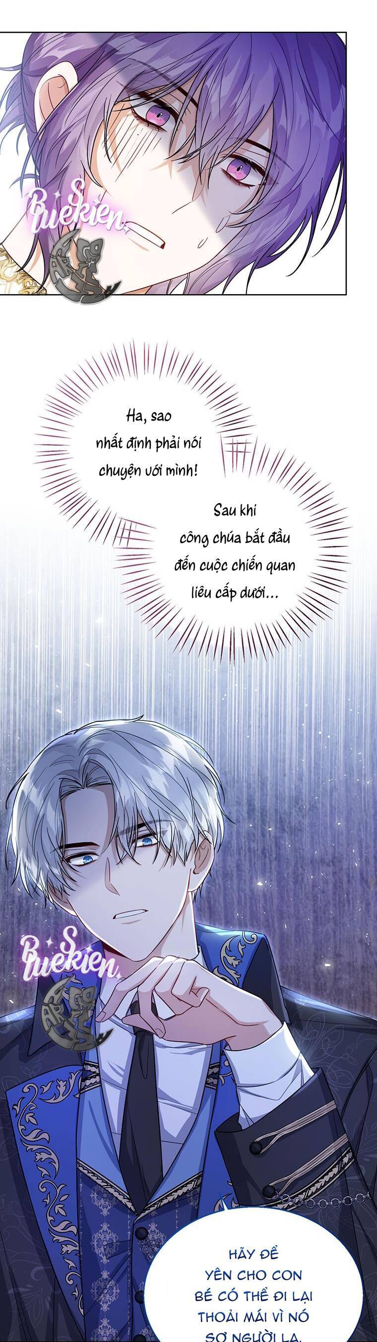 công chúa bé con nhìn vào cửa sổ trạng thái chapter 33 - Next chapter 34