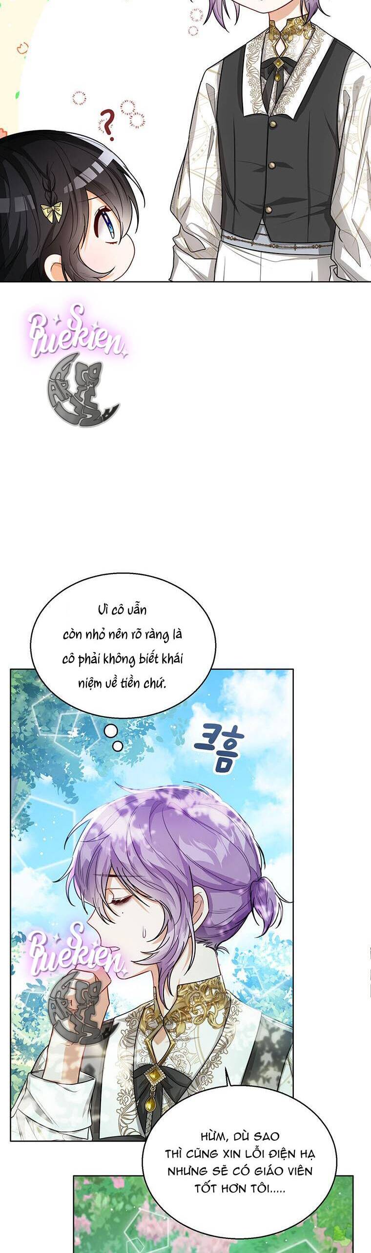 công chúa bé con nhìn vào cửa sổ trạng thái chapter 33 - Next chapter 34