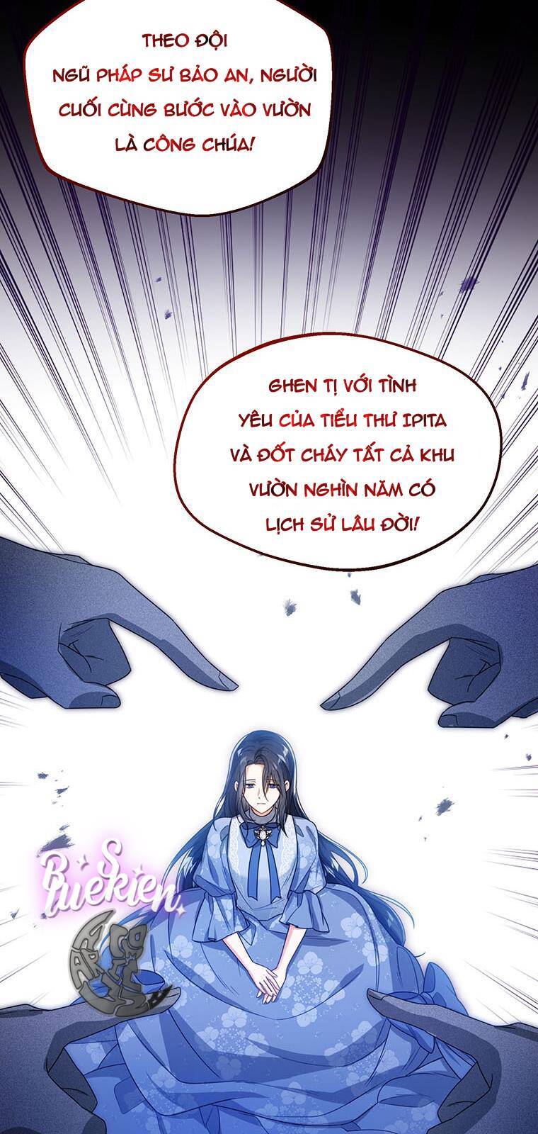 công chúa bé con nhìn vào cửa sổ trạng thái chapter 36 - Next chapter 37