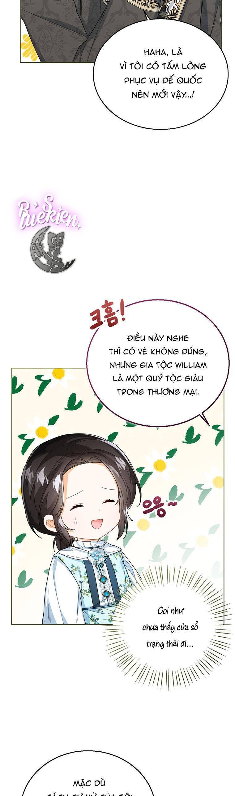 công chúa bé con nhìn vào cửa sổ trạng thái chapter 37 - Next chapter 38