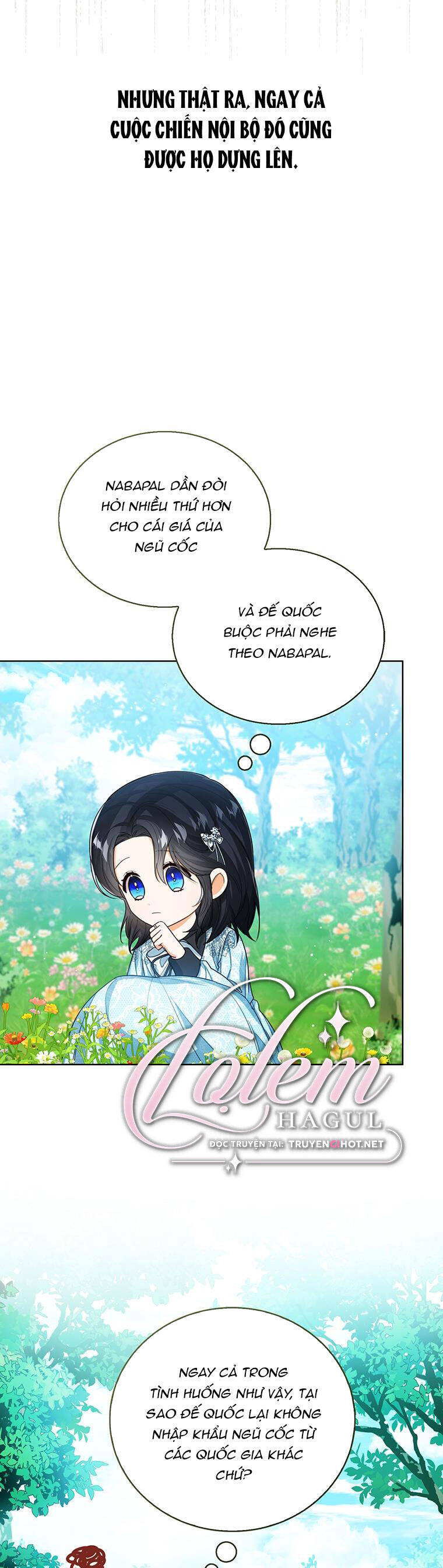 công chúa bé con nhìn vào cửa sổ trạng thái chapter 47 - Next chapter 48