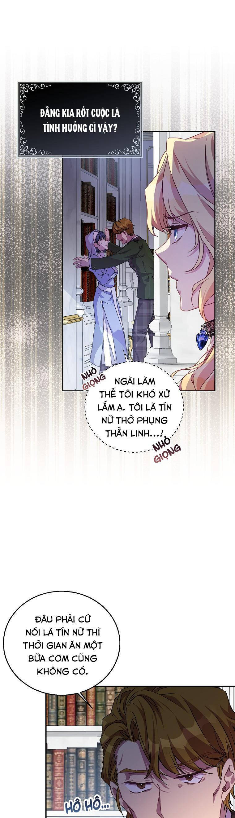 tôi là thánh nữ giả mạo nhưng các thần lại ám ảnh tôi chapter 5 - Trang 5