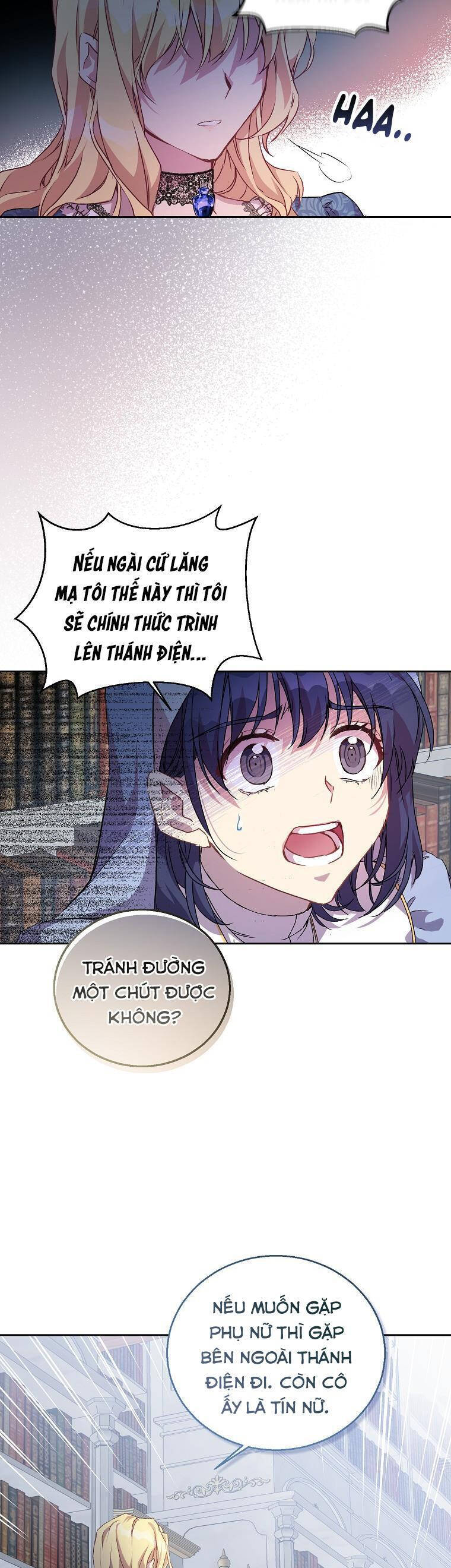 tôi là thánh nữ giả mạo nhưng các thần lại ám ảnh tôi chapter 5 - Trang 5