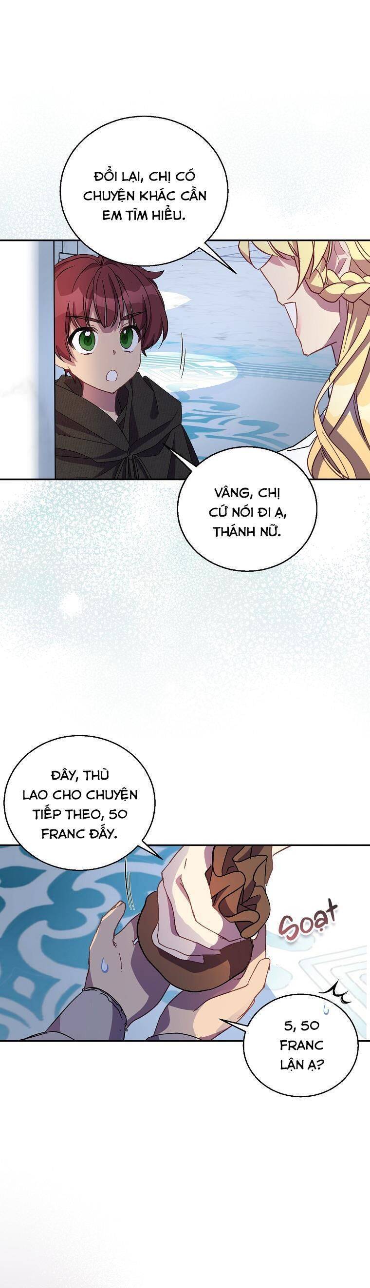 tôi là thánh nữ giả mạo nhưng các thần lại ám ảnh tôi chapter 32 - Trang 5